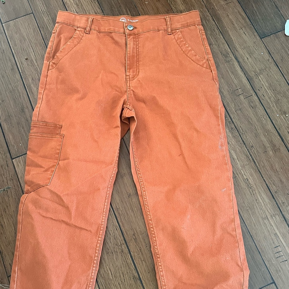 Wonderkids Vibrant Orange Kids Jeans